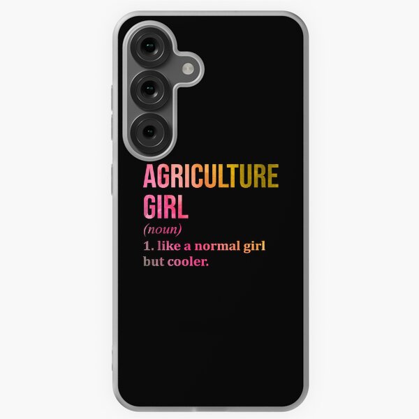 Item preview, Agriculture Girl Definition in Watercolor designed and sold by XCIV.