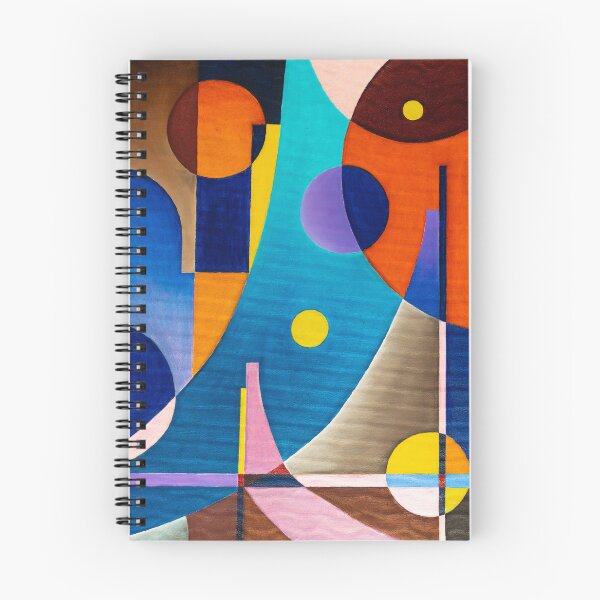 Item preview, Handmade abstract geometric painting designed and sold by FacesStudioUA.