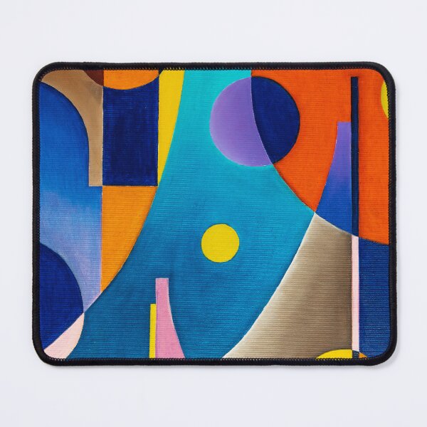 Item preview, Handmade abstract geometric painting designed and sold by FacesStudioUA.