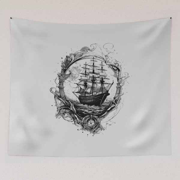 Item preview, sailing sailing ship designed and sold by DerSenat.