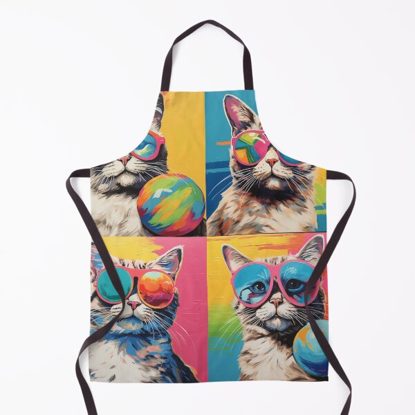 Item preview,   Colorful cute cat designed and sold by SameeraDammeyer.