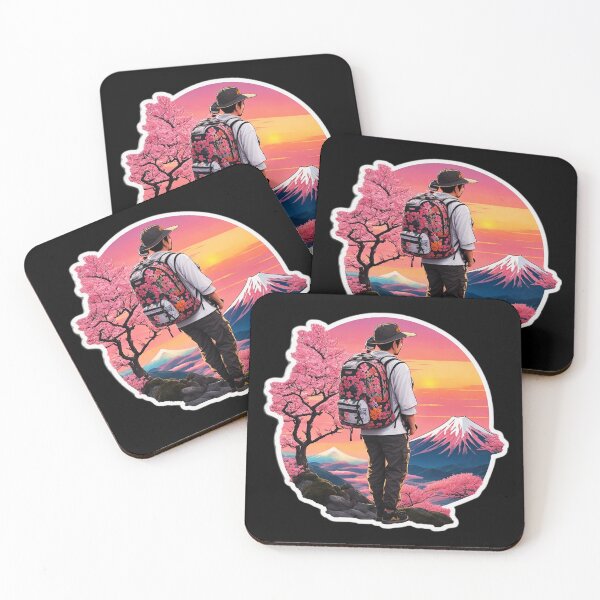Item preview, Backpacking Japanese Boy - Travel Souvenir designed and sold by Ridiculam Toga.