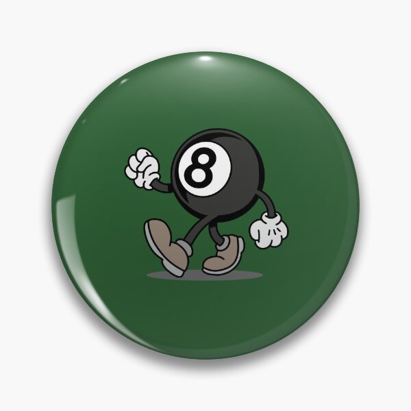 Item preview, Billiards, Black Billiard Ball designed and sold by DerSenat.