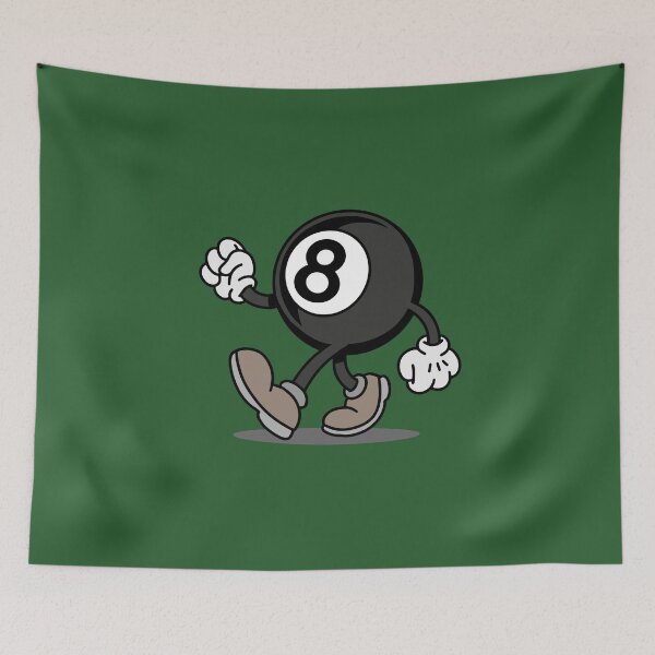 Item preview, Billiards, Black Billiard Ball designed and sold by DerSenat.