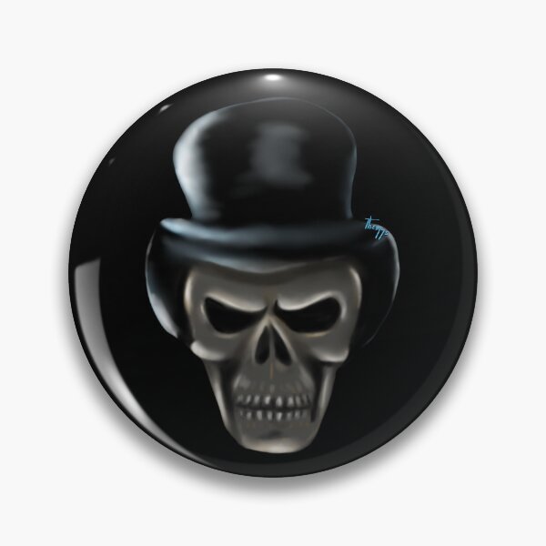 Item preview, skull top hat designed and sold by Themys24.
