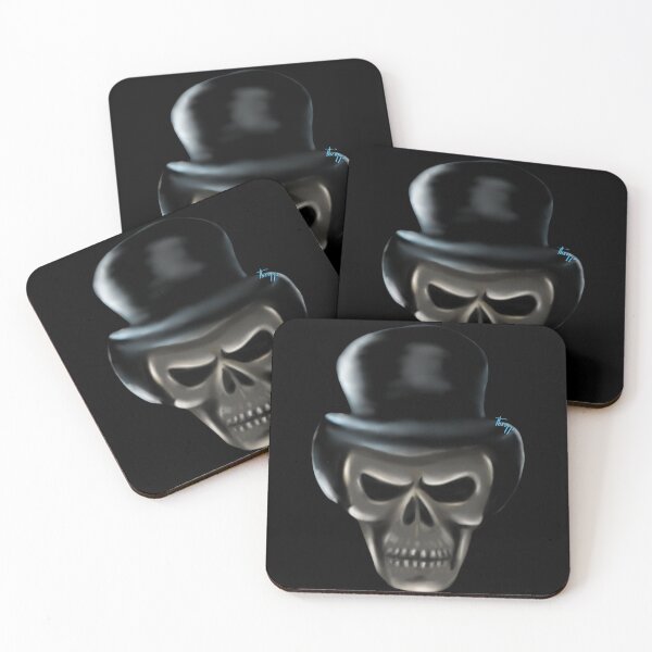 Item preview, skull top hat designed and sold by Themys24.