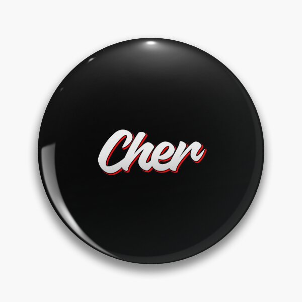 Item preview, Retro Cher Name Label (Black) designed and sold by NafilNafiz.