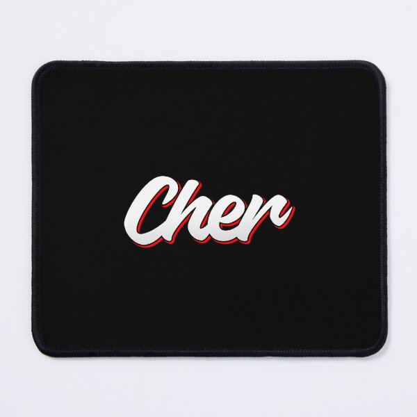 Item preview, Retro Cher Name Label (Black) designed and sold by NafilNafiz.