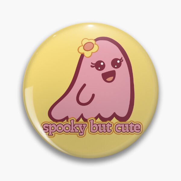 Item preview, Spooky But Cute Pink Ghost designed and sold by LeftNWrite.
