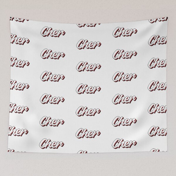 Item preview, Retro Cher Name Label designed and sold by NafilNafiz.