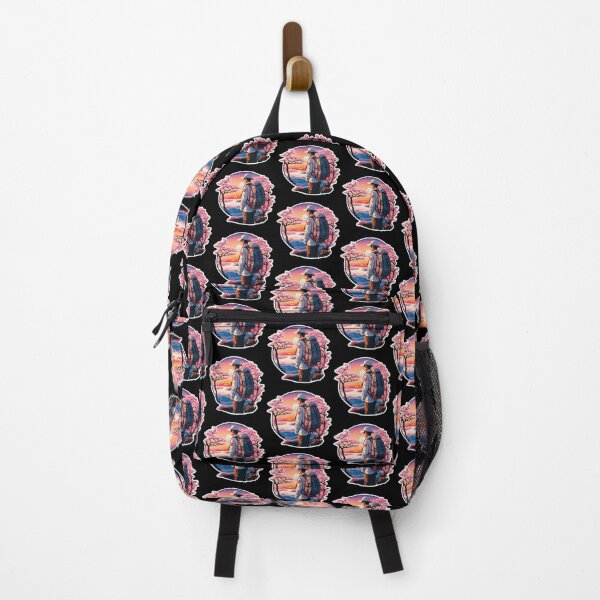 Item preview, Sunset Sakura Boy and Mount Fuji - Travel Souvenir designed and sold by Ridiculam Toga.