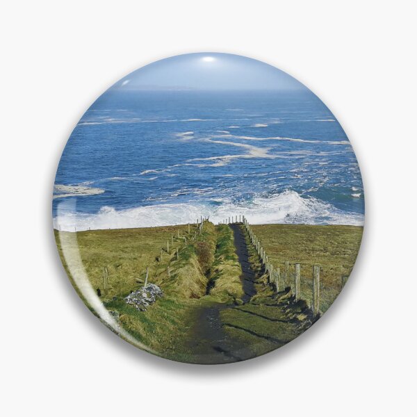 Item preview, Irish landscape, path to the sea, photography designed and sold by shamrock-illus.