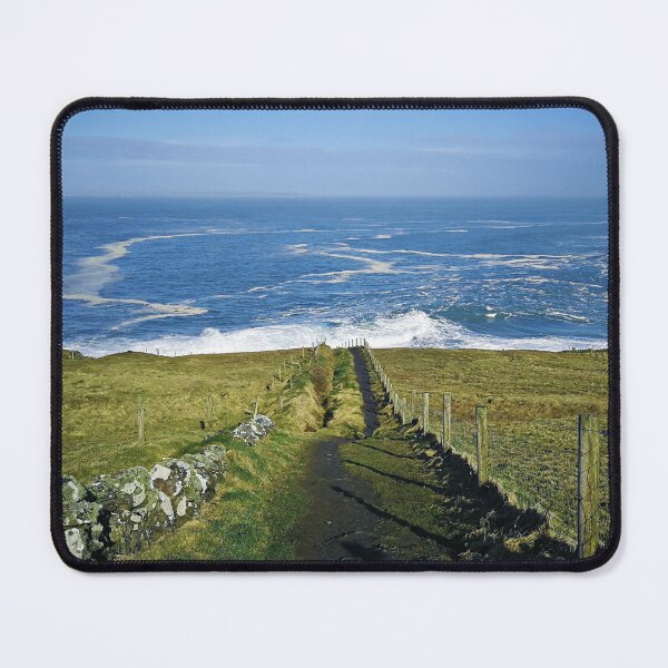 Item preview, Irish landscape, path to the sea, photography designed and sold by shamrock-illus.