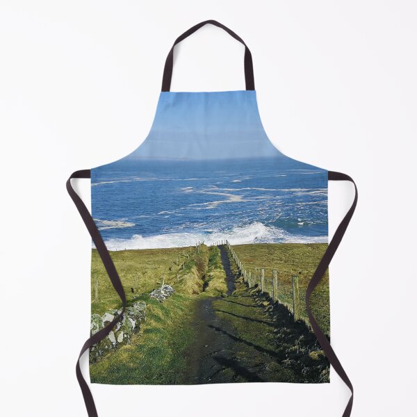 Item preview, Irish landscape, path to the sea, photography designed and sold by shamrock-illus.