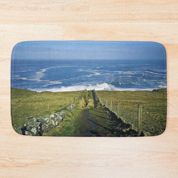 Item preview, Irish landscape, path to the sea, photography designed and sold by shamrock-illus.