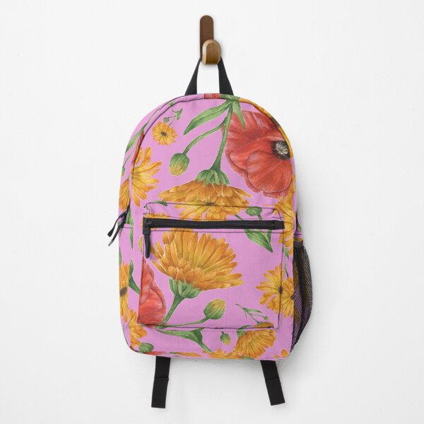 Item preview, Poppy Calendula Pink designed and sold by greenerybywendy.