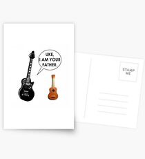 Postales humor ukelele