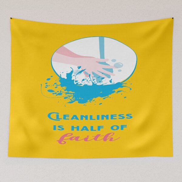 Item preview, Cleanliness is half of faith designed and sold by YeZeDigital.