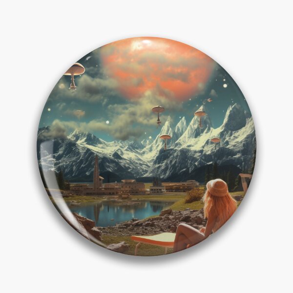Item preview, Psilocybe subaeruginosa planet designed and sold by Mellym007.