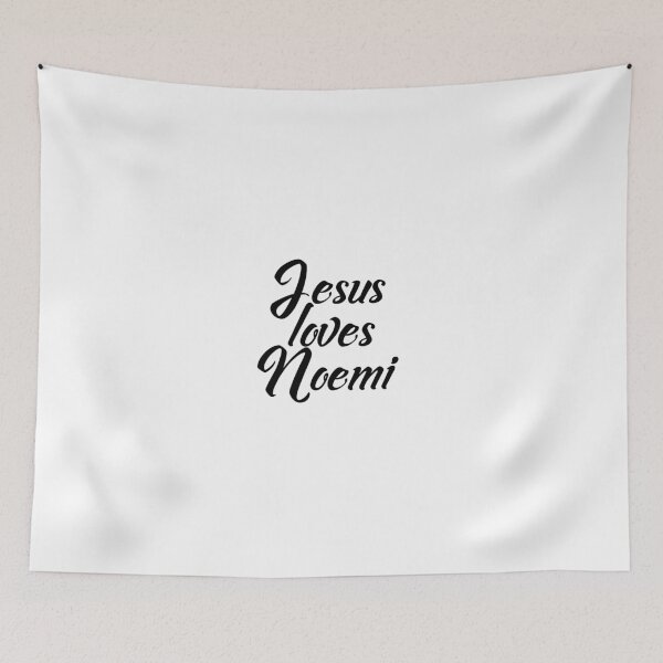 Item preview, Jesus loves Noemi designed and sold by Shalomjoy.