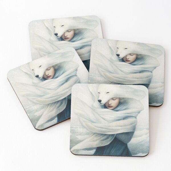 Item preview, Polar Fox Spirit designed and sold by Paula Belle Flores.