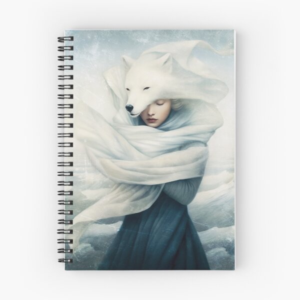 Item preview, Polar Fox Spirit designed and sold by Paula Belle Flores.