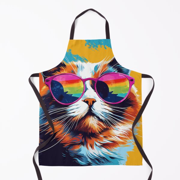 Item preview, Colorful cute cat designed and sold by SameeraDammeyer.