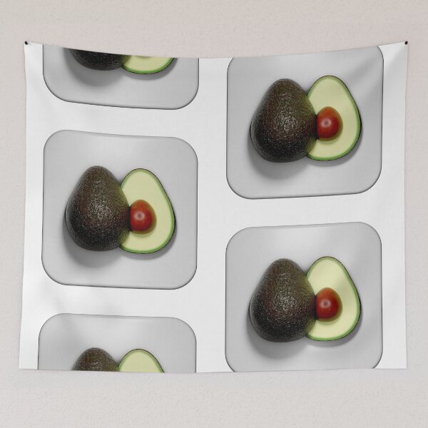 Item preview, Modern Avocado Icon – Healthy Food Art designed and sold by trepiu.