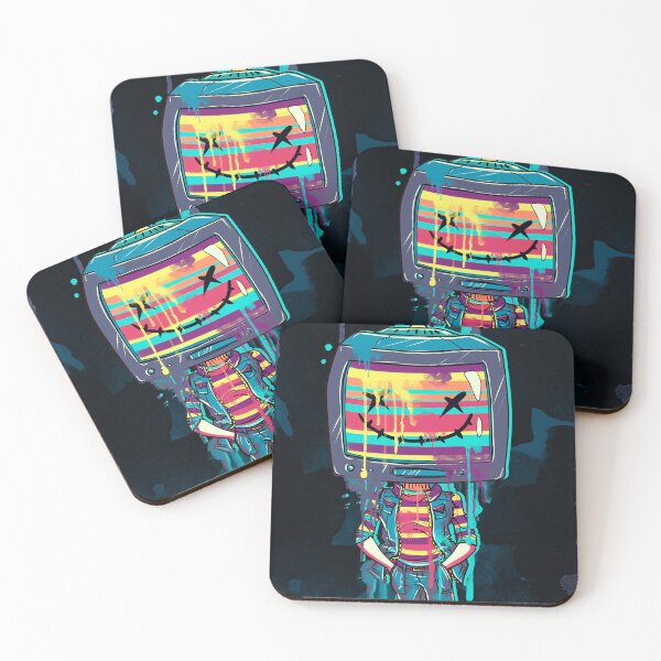 Item preview, The Grin Within: TV-Headed Man's enigmatic Smile Artwork designed and sold by Indianrocks.