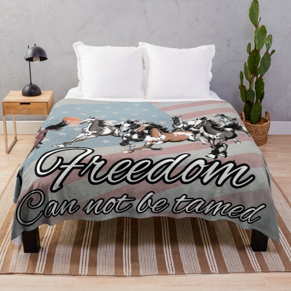 Item preview, Freedom can not be tamed designed and sold by AmericaFreedom.