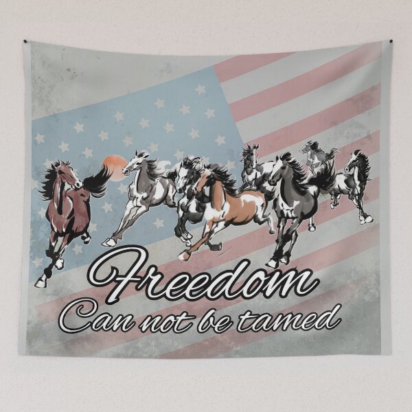 Item preview, Freedom can not be tamed designed and sold by AmericaFreedom.