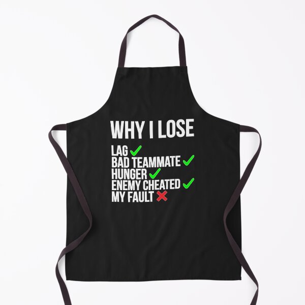 Artikelvorschau, Why I Lose Funny Hilarious Gamer entworfen und verkauft von ZeinabtQuijano.
