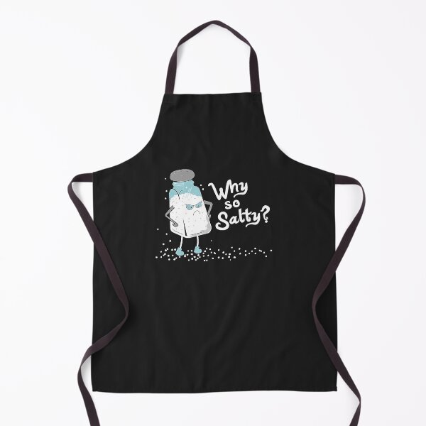 Artikelvorschau, Why So Salty Funny Salty Attitude Salt Shaker T entworfen und verkauft von ZeinabtQuijano.