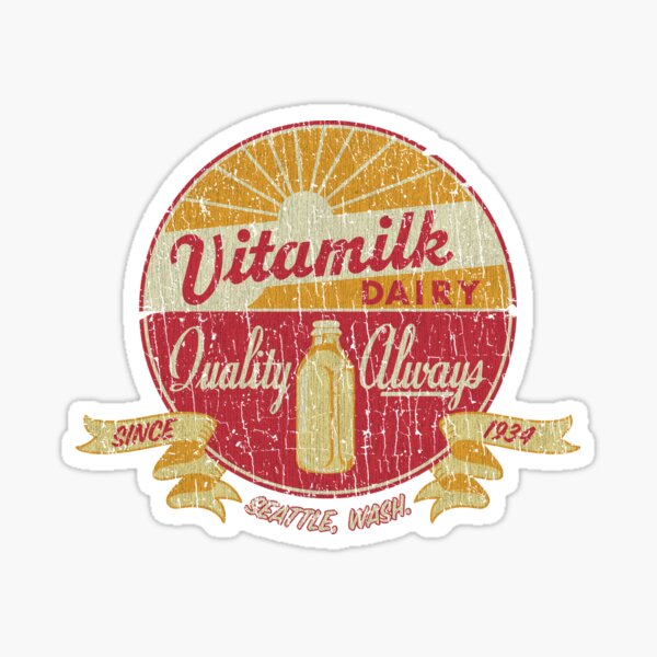 Item preview, Vitamilk Dairy Seattle 1934 designed and sold by AstroZombie6669.