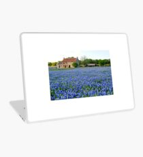 Bluebonnets in the Spring Laptop Skin