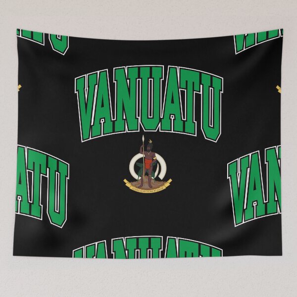 Item preview, Vanuatu Vanuatu Flag Emblem College Style Gift designed and sold by JakubkoJunak.