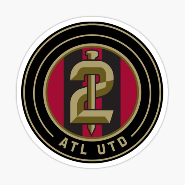 Atlanta United crest Sticker for Sale by MarionBeeres Redbubble