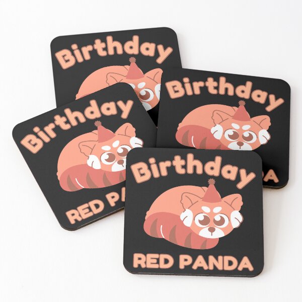 Item preview,  Birthday squad  - cute kawaii red panda lover designed and sold by TNwandesignart.