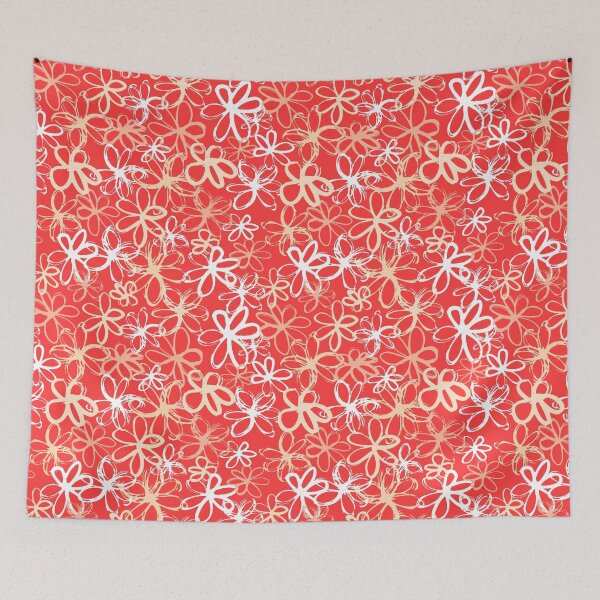 Item preview, Bright Floral Flower Botanical pattern designed and sold by Nicola-Rowe.