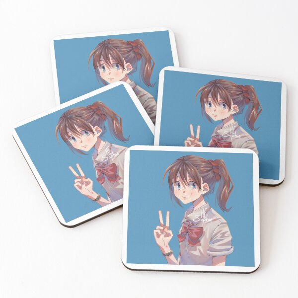 Item preview, Cute girl ponytail  designed and sold by Sohhhe.