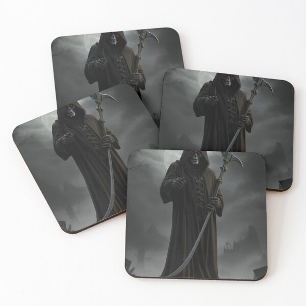 Item preview, Grim Reaper Harbinger of Shadows | Dark Gothic Art designed and sold by Badowolf.