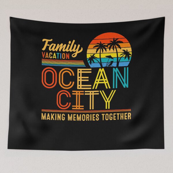 Item preview, Family Vacation Ocean City Making Memories Together for Summer designed and sold by Zeus-Studio.