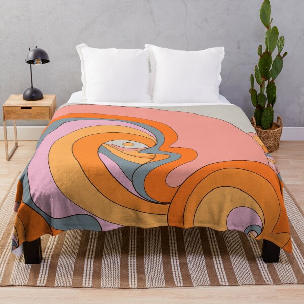 Item preview, Round rolling waves designed and sold by Swadeillustrations.