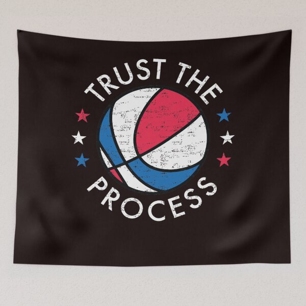 Item preview, Trust The Process Philadelphia Basketball Retro Graphic designed and sold by KRISTOLUIPPOLD.