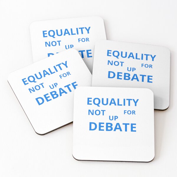 Item preview, Equality: Not Up for Debate designed and sold by Prints Shoppe.