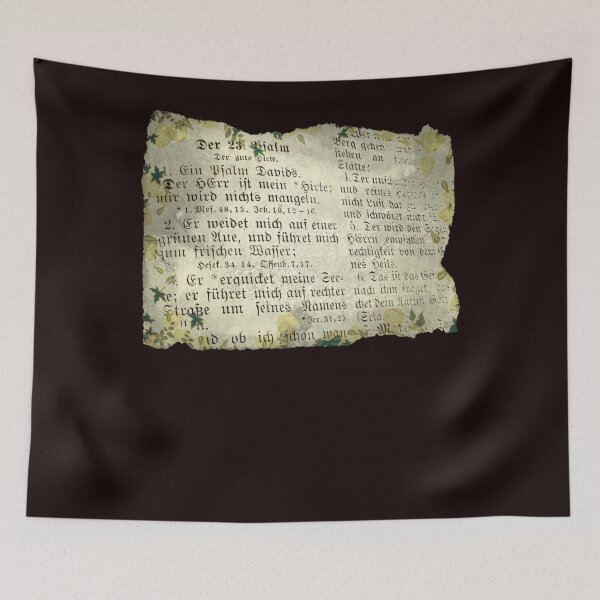 Item preview, PSALM 23 (WITH PINK LETTERING) designed and sold by KRISTOLUIPPOLD.