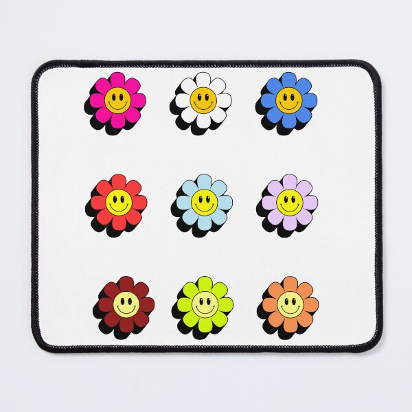 Item preview, Cheerful Smiling Flowers designed and sold by Krzysztof Siwek.
