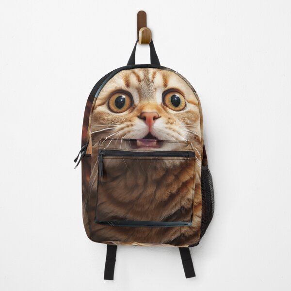 Item preview, Cute surprised cat designed and sold by SameeraDammeyer.