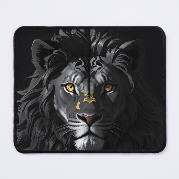 Item preview, Elegant and charismatic Black lion vector, logo designed and sold by HanryangChoi.