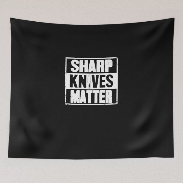 Item preview, Sharp Knives Matter Chef T designed and sold by GiovanniLang.